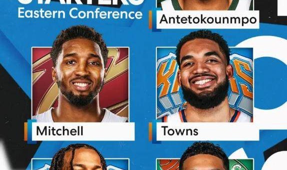 Kaiyun APP-2025全明星首发揭晓 詹库杜领衔 唐斯SGA入选